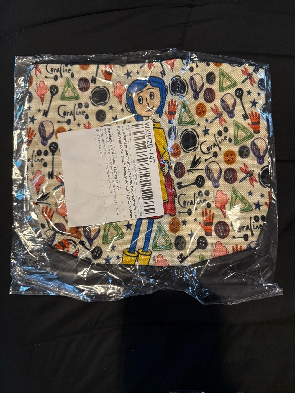Coraline Makeup Bag - Picture 2 of 14